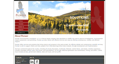 Desktop Screenshot of pioneer-consulting.com